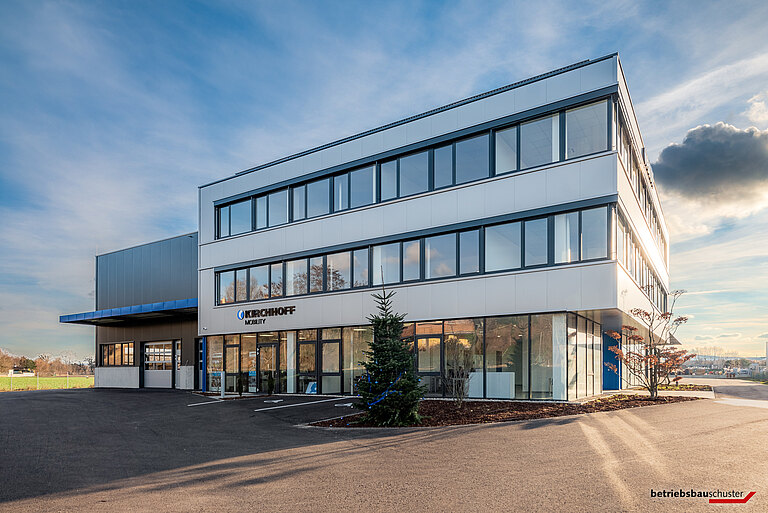 Faun Austria Bürogebäude seitlich