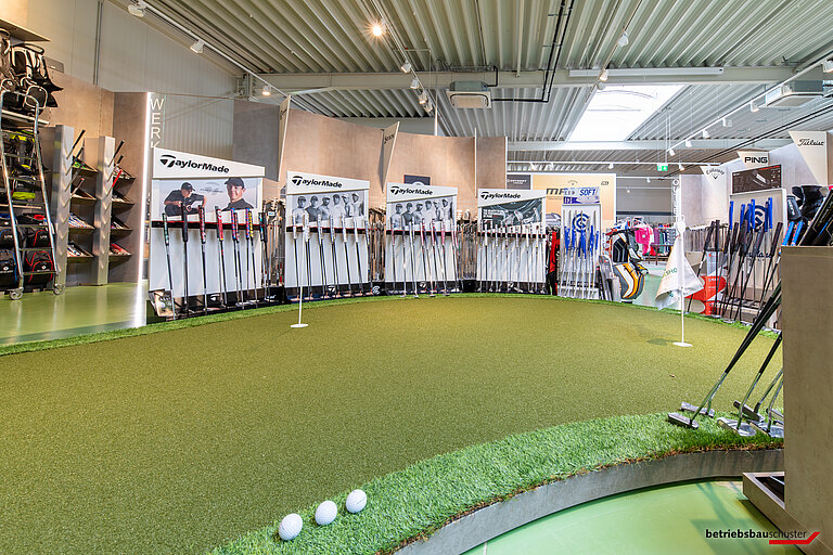 Golf Star Shop Schläger Green