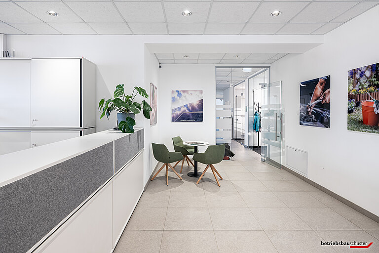 Lagerhaus Büro Aufenthaltsbereich