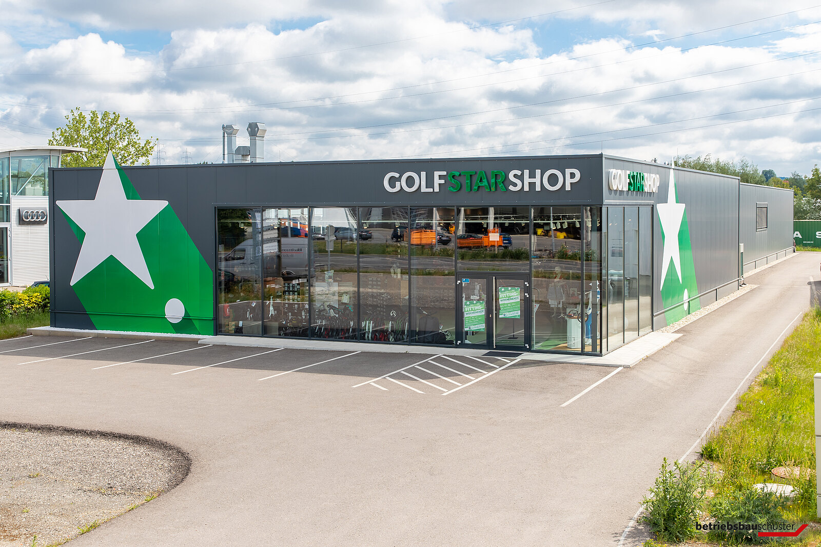 Golf Star Shop Betriebsbau