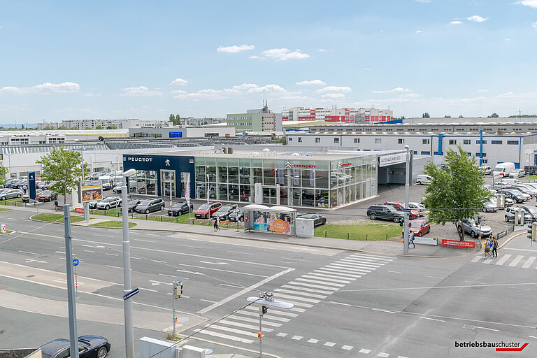Citroën Wien Süd Außenansicht Übersicht