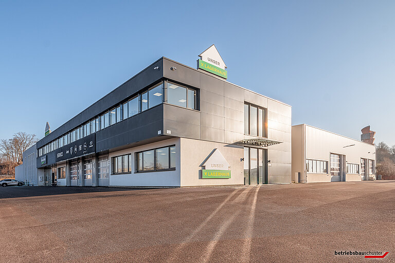 Lagerhaus Werkstätte Gebäude Gesamt 