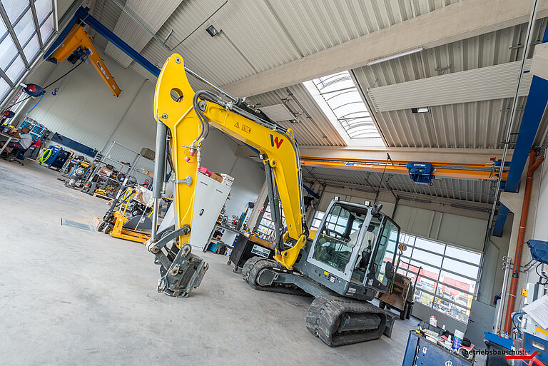 Wacker Neuson Werkstatt Bagger