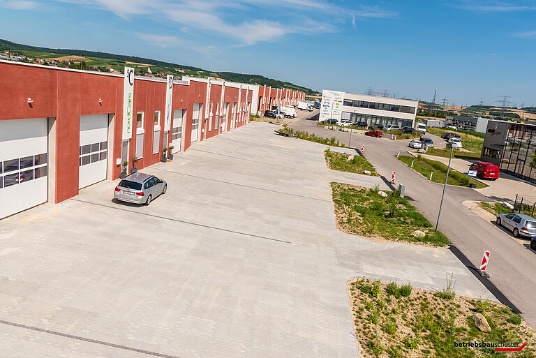 Betriebspark Stetten Außenansicht 3