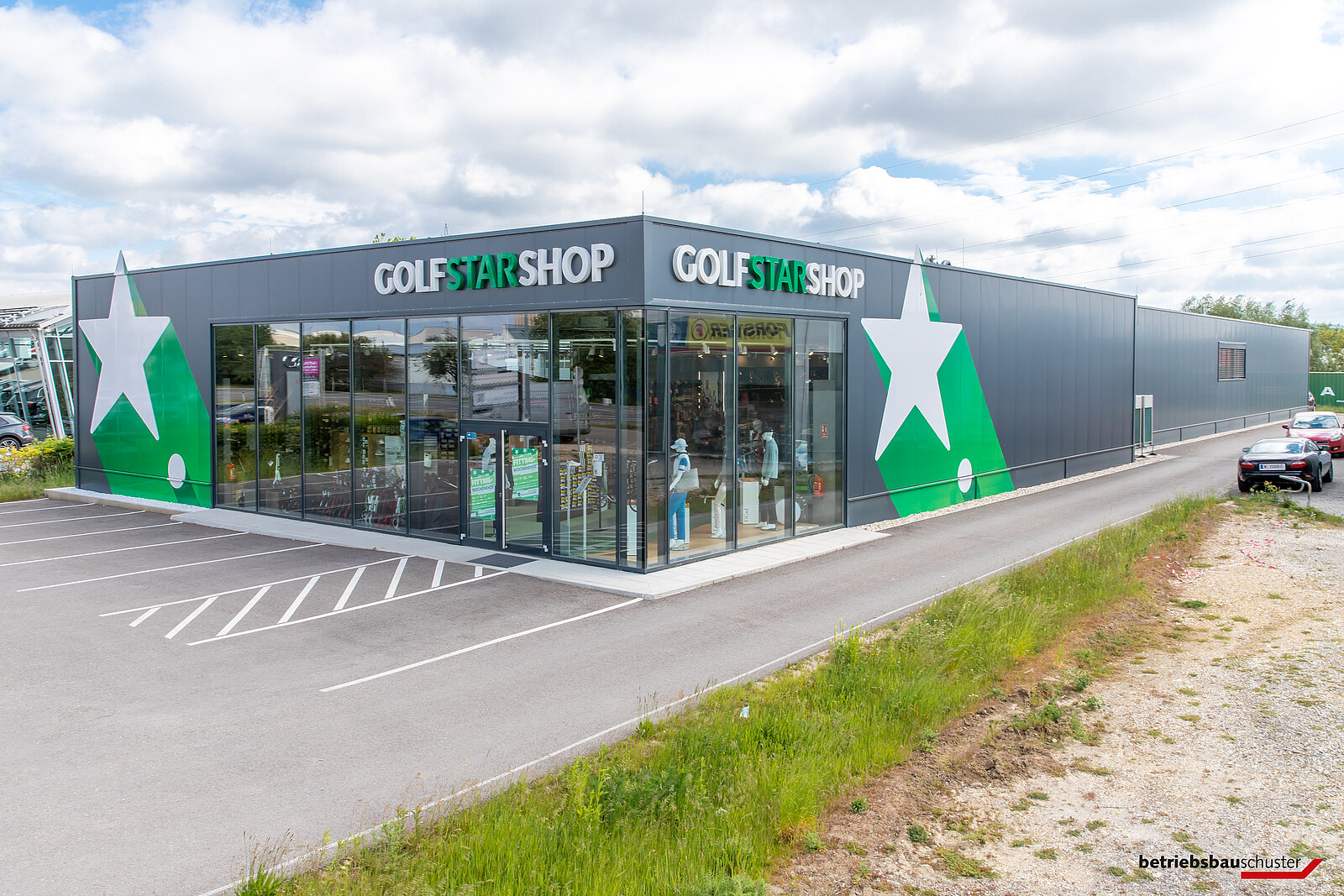 Golf Star Shop Betriebsbau