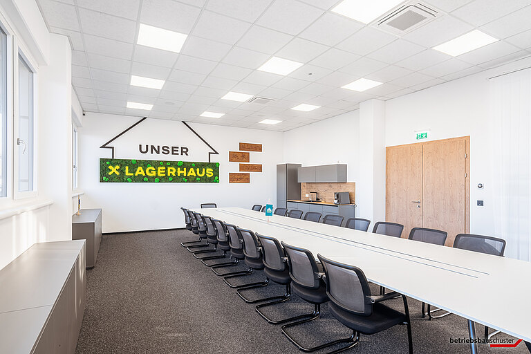 Lagerhaus Büro Besprechungsraum