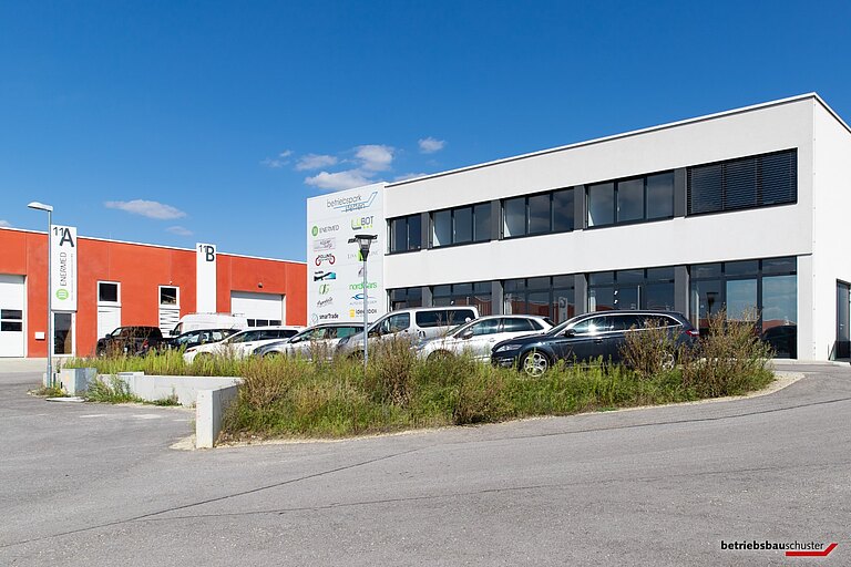 Betriebspark Stetten Außenansicht Büro